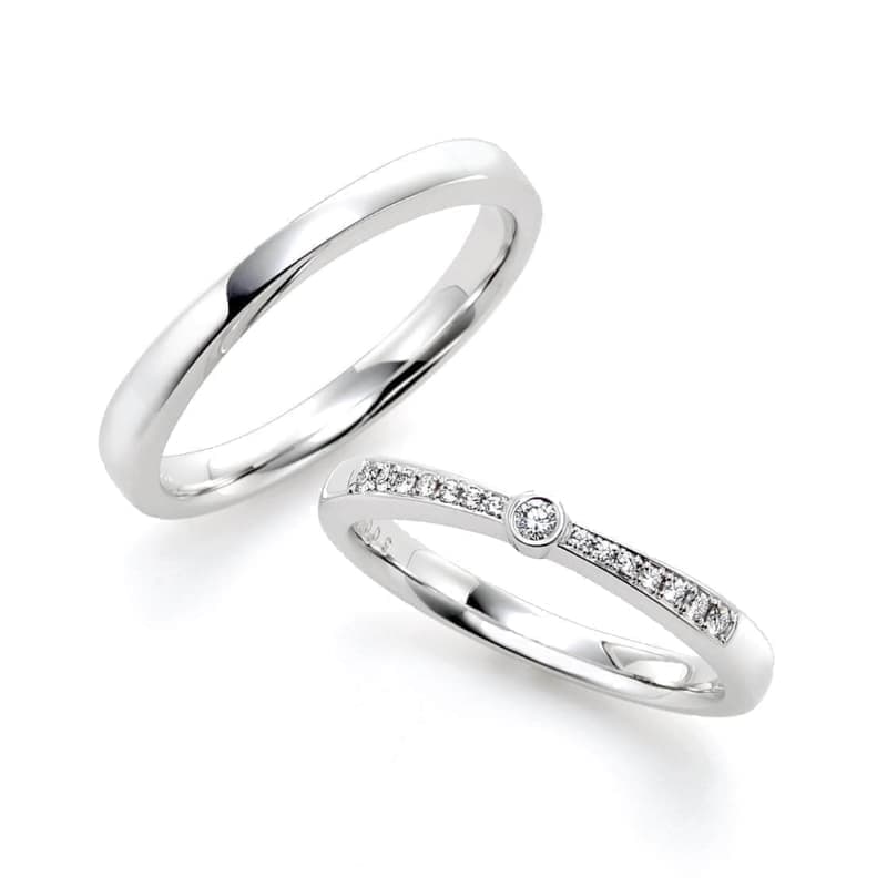 結婚指輪 マリッジリング 手づくり鍛造で歴史ある ヒロウミ