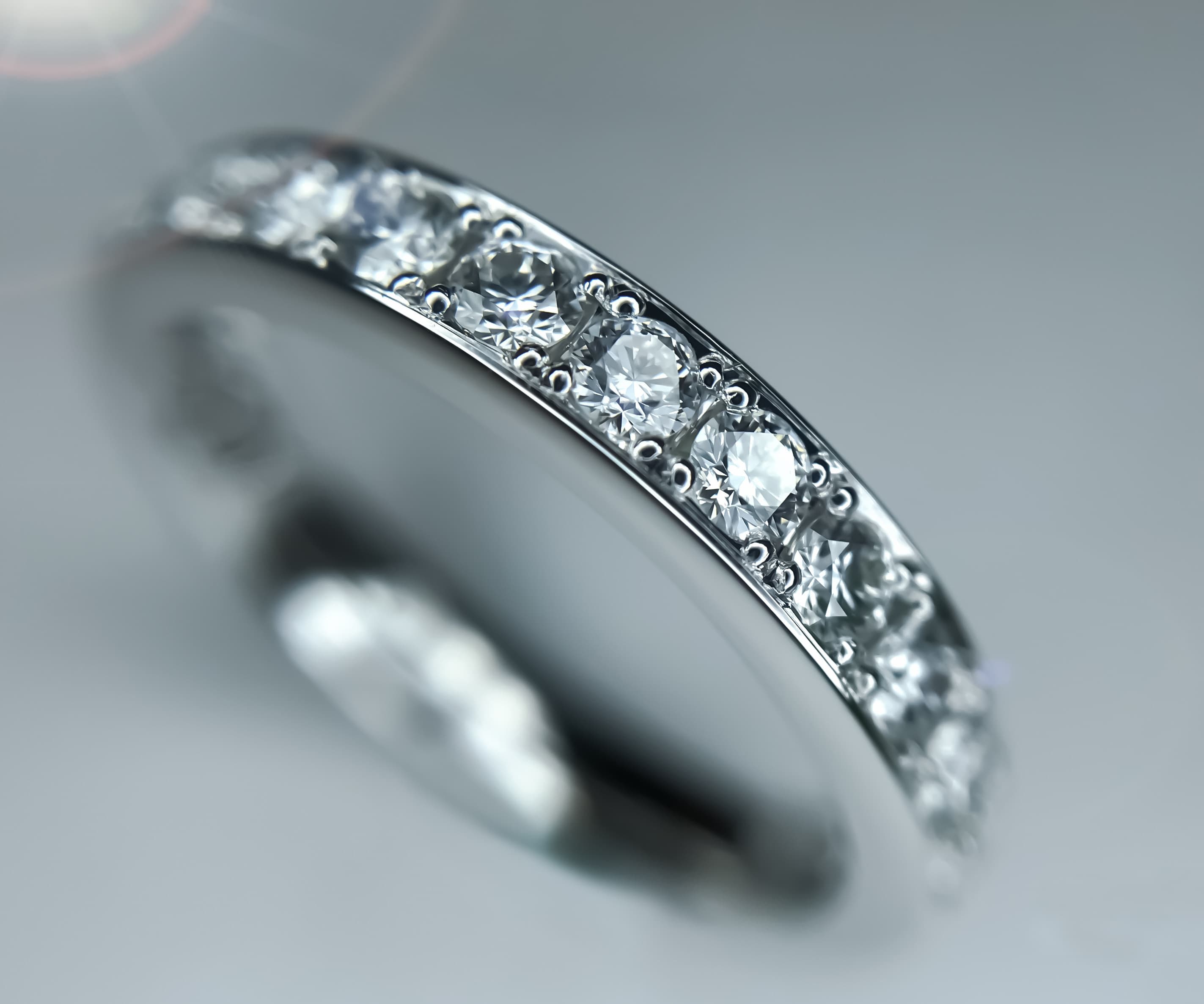 ★様　humエタニティリング2号 SPECIAL Full eternity ring No1 2.9ミリ(幅2.9mm / Pt950