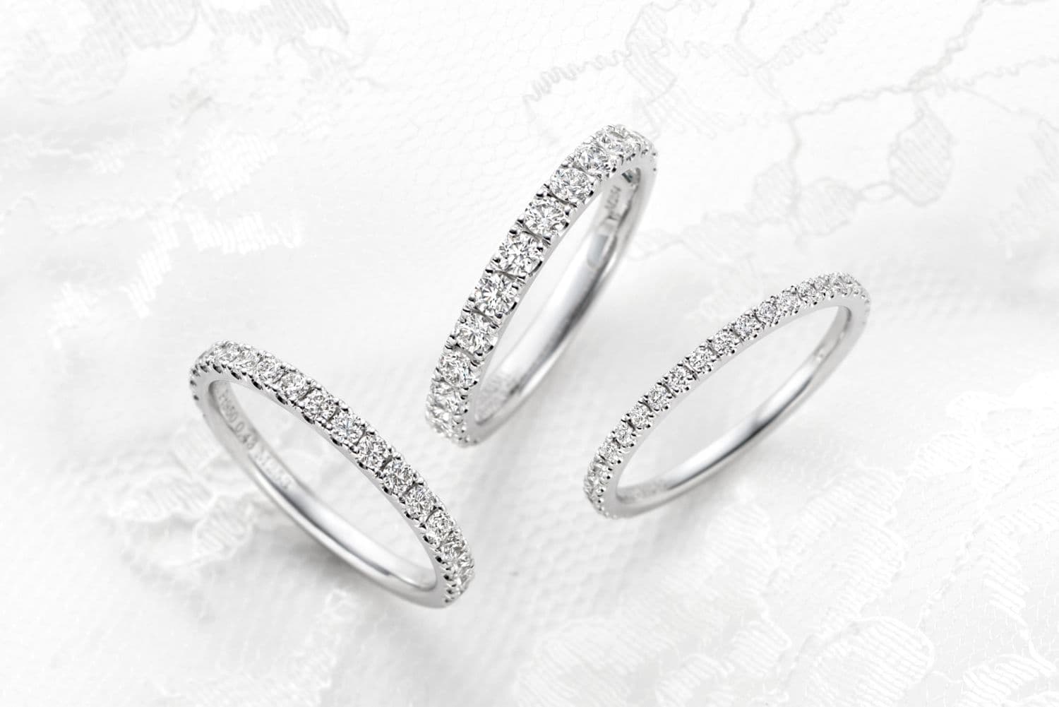 ハーフエタニティリング