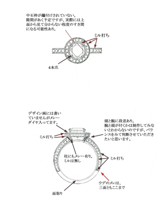 フルオーダージュエリー制作　その1