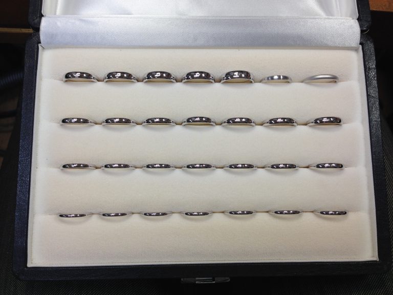 リング幅のサンプルセットを作ってみました！