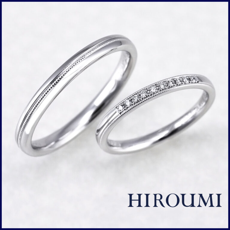 三位一体で理想の結婚指輪を♪